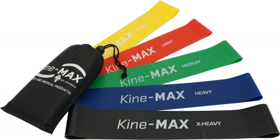Kine-MAX Professional Mini Loop Resistance Band KIT - 5 bands Erősítő gumiszalag