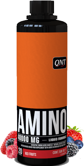QNT Amino Acid Liquid 4000 Lesní ovoce - 1 L BCAA